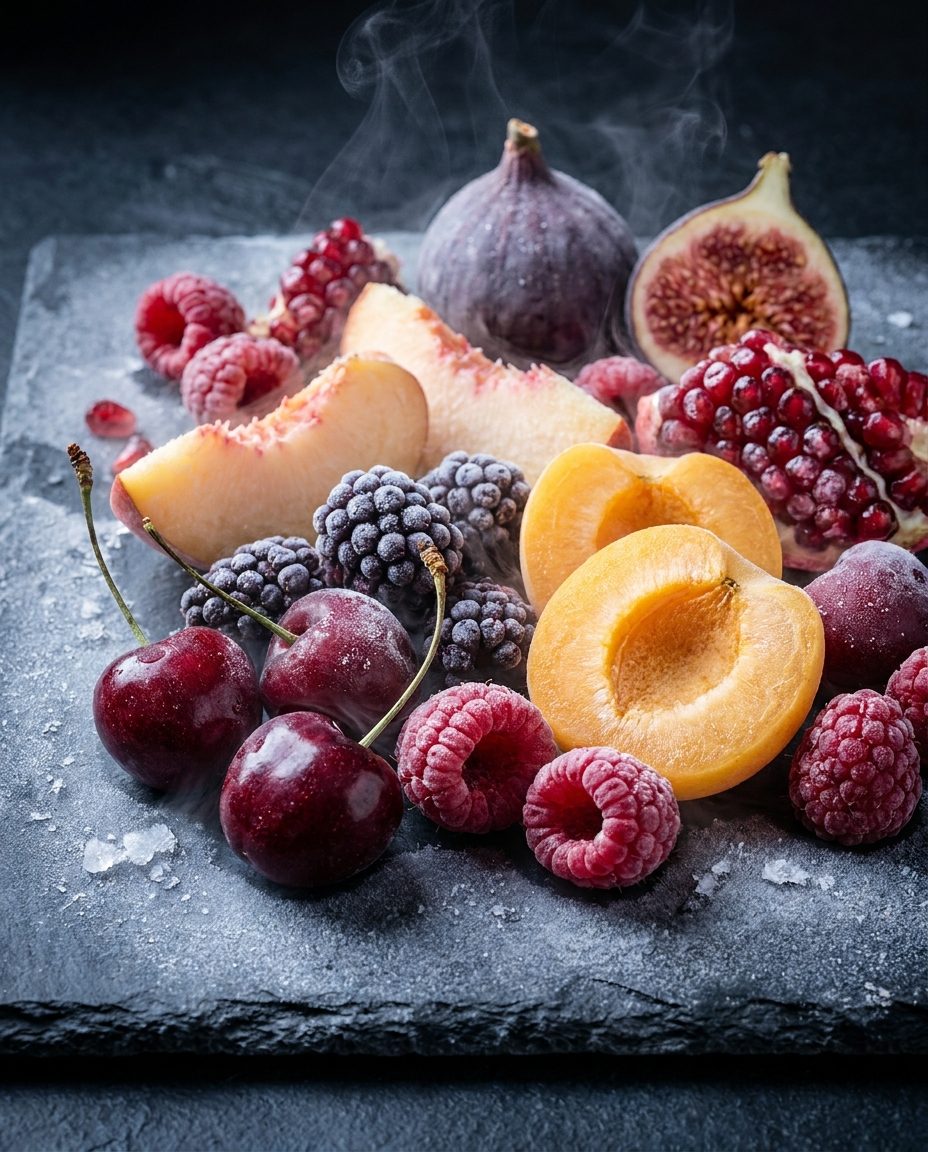 Assorted IQF frozen fruits